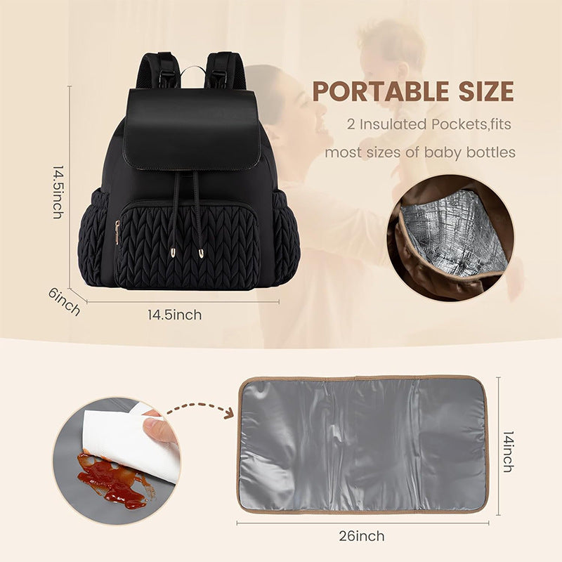 Stylischer Rucksack mit Gepolsterter Rückenseite und Vielseitigen Fächern Brehn