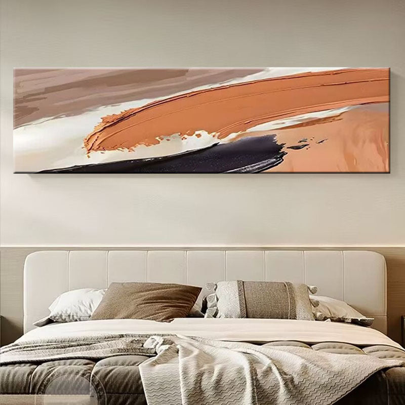 Abstraktes horizontales Leinwandkunstwerk