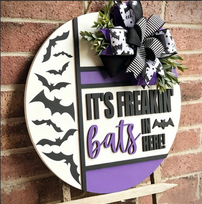 Halloween-Themen Wandschild