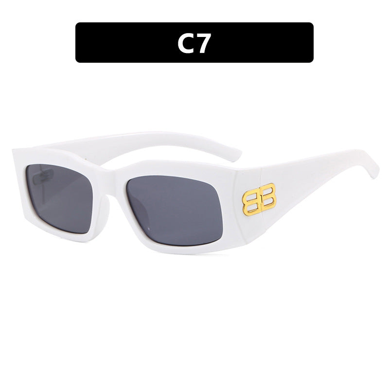 Damen modische Sonnenbrille mit kantigem Rahmen und Polarisierten Gläsern Brehn