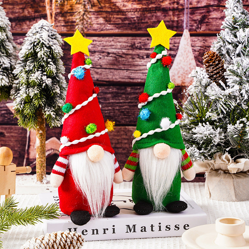 Dekorative Weihnachtsgnom Figur Brehn