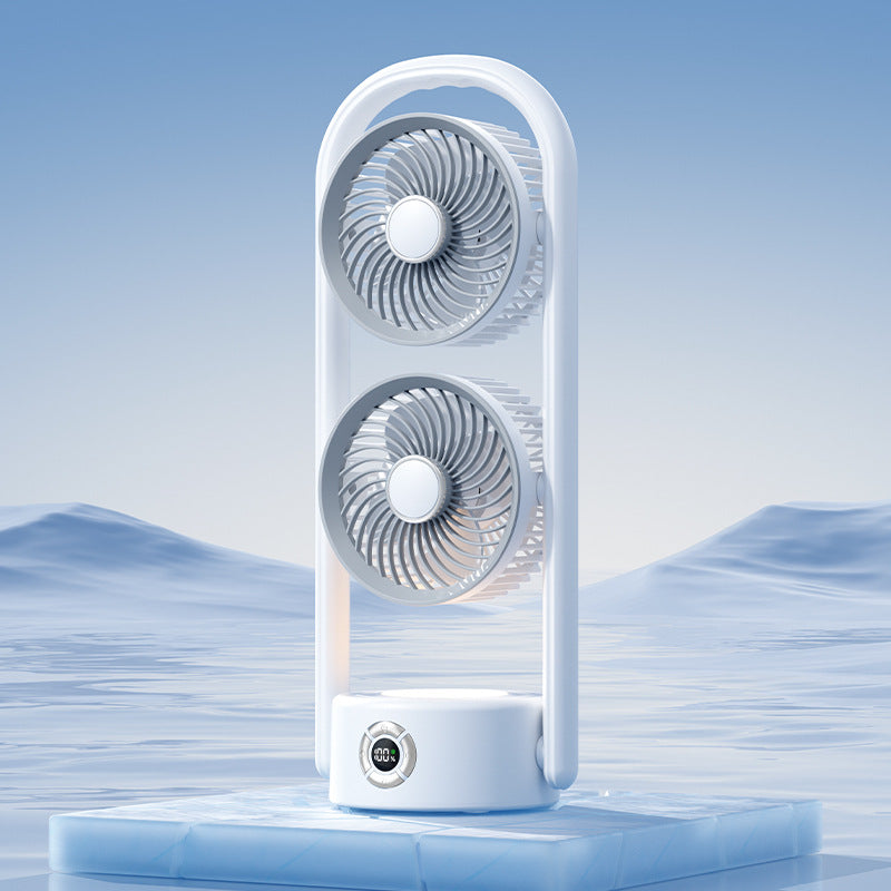 Damen Tragbarer Doppelventilator Brehn