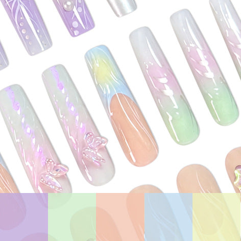 Künstlerische Erweiterte Acryl-Nagelverstärkungen Brehn