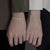 Zarte geflochtene Silberkette Armband Brehn