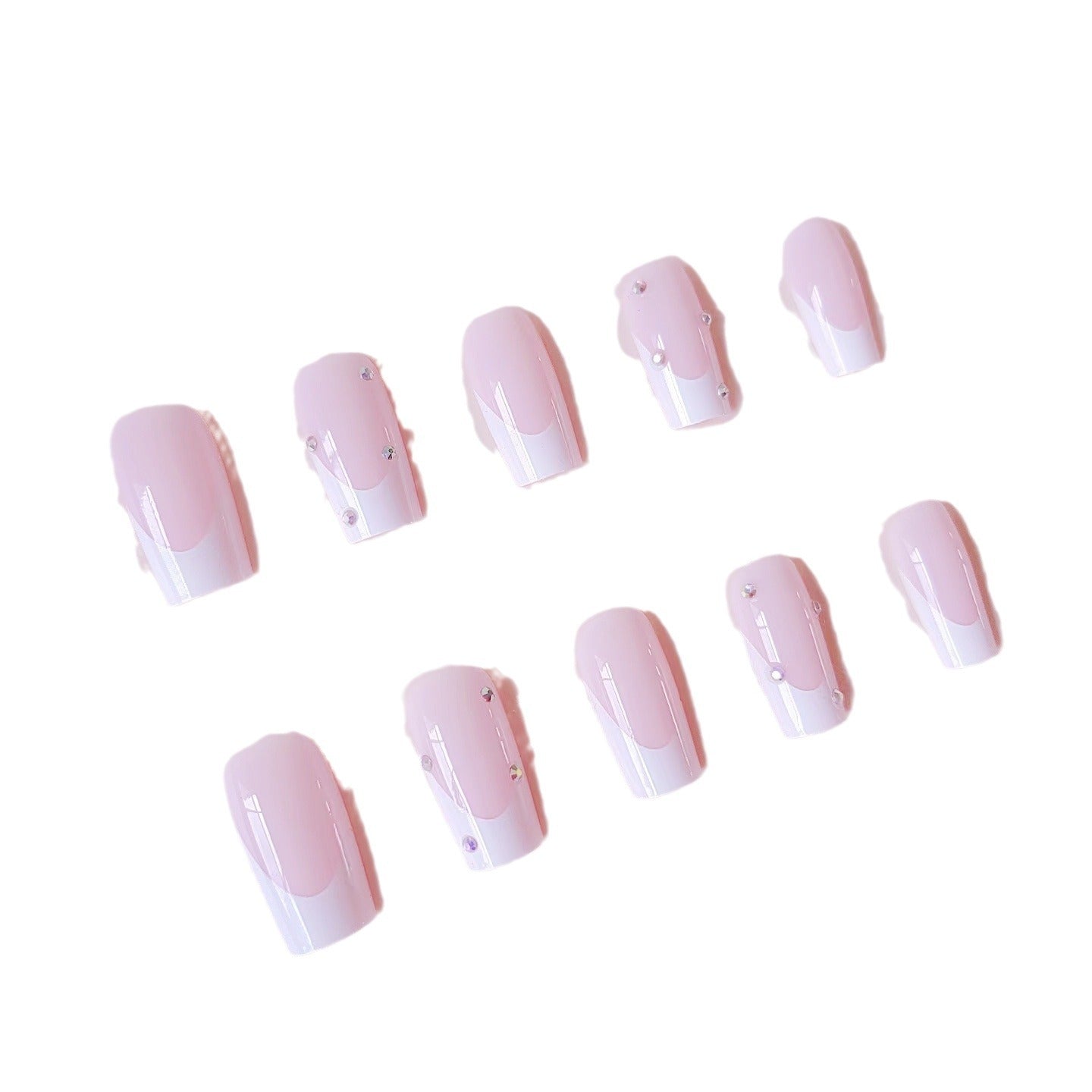 Kunstnagel-Set mit Glitzer und eleganten Akzenten Brehn