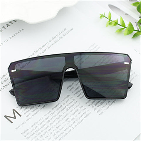 Damen Oversized Shield-Sonnenbrille Brehn