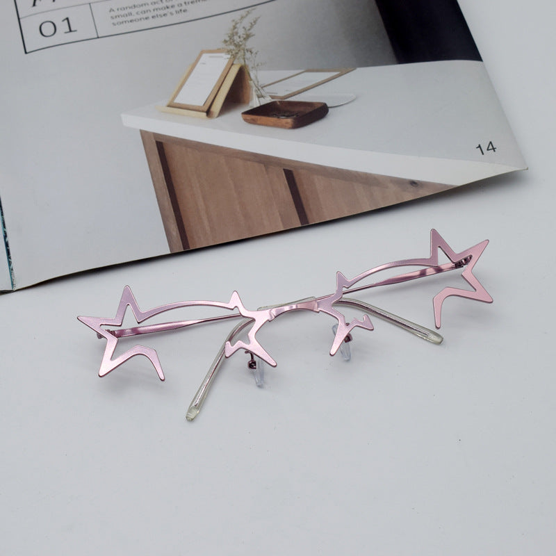 Künstlerische sternförmige Brille Brehn