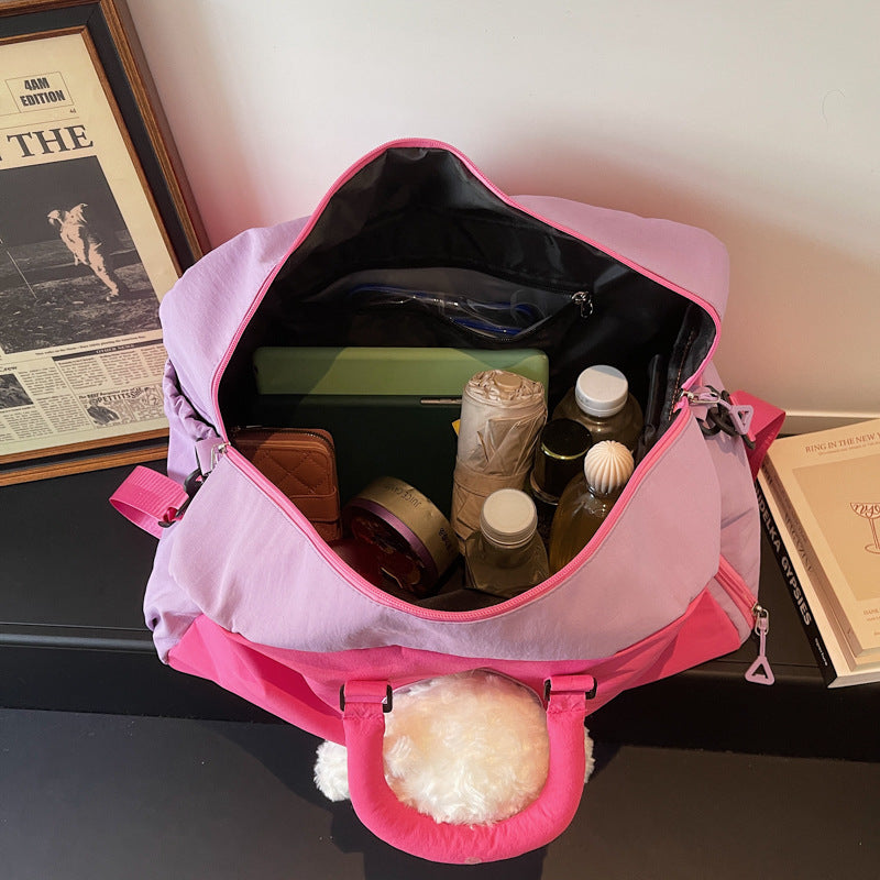 Reisetasche Mit Niedlichem Plüschbären Brehn