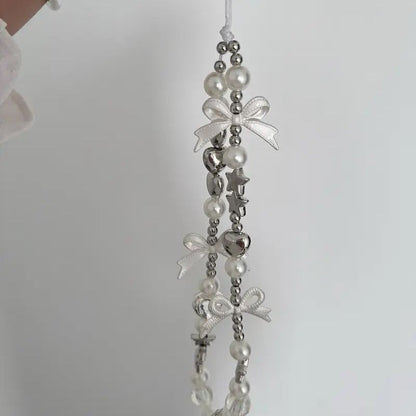 Eleganter Beaded Charm Telefon Lanyard Brehn