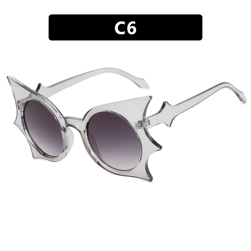 Damen extravagante Cat-Eye Sonnenbrille mit auffälligem Rahmen Brehn