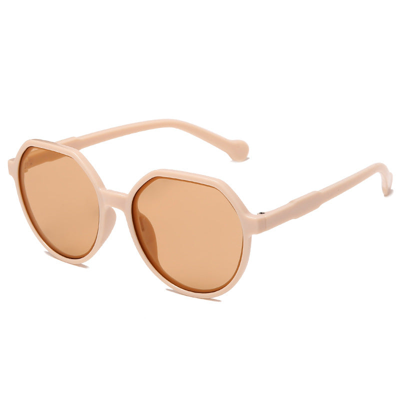 Damen modische Sonnenbrille mit markantem Achteck-Design Brehn