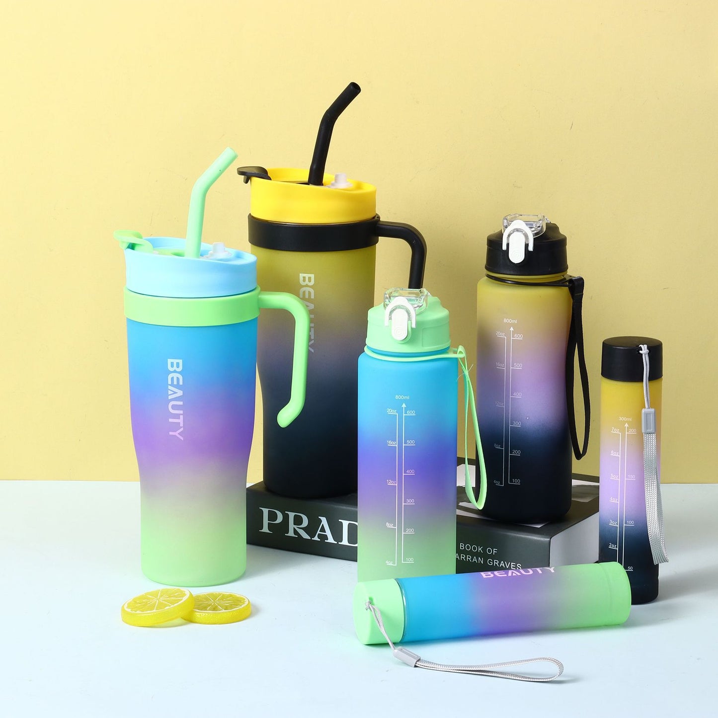 Damen mehrteilige Isolierflasche Set Brehn