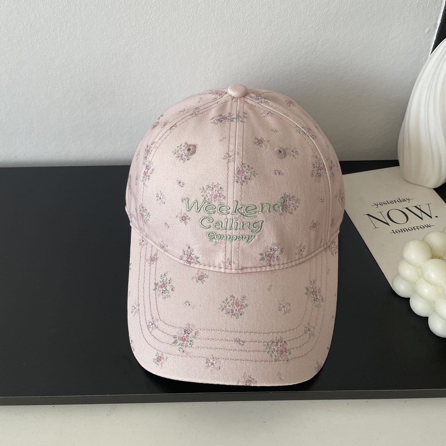 Blumenmuster Baseballkappe