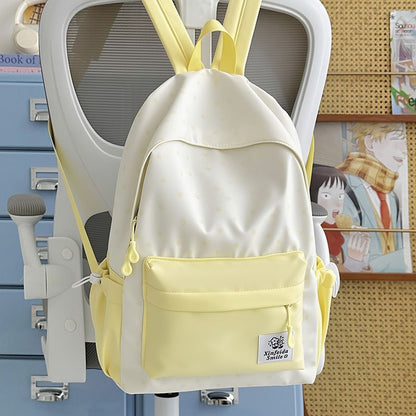 Lässiger Stern Druck Rucksack