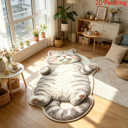 Kat-Themen Plüsch-Teppich
