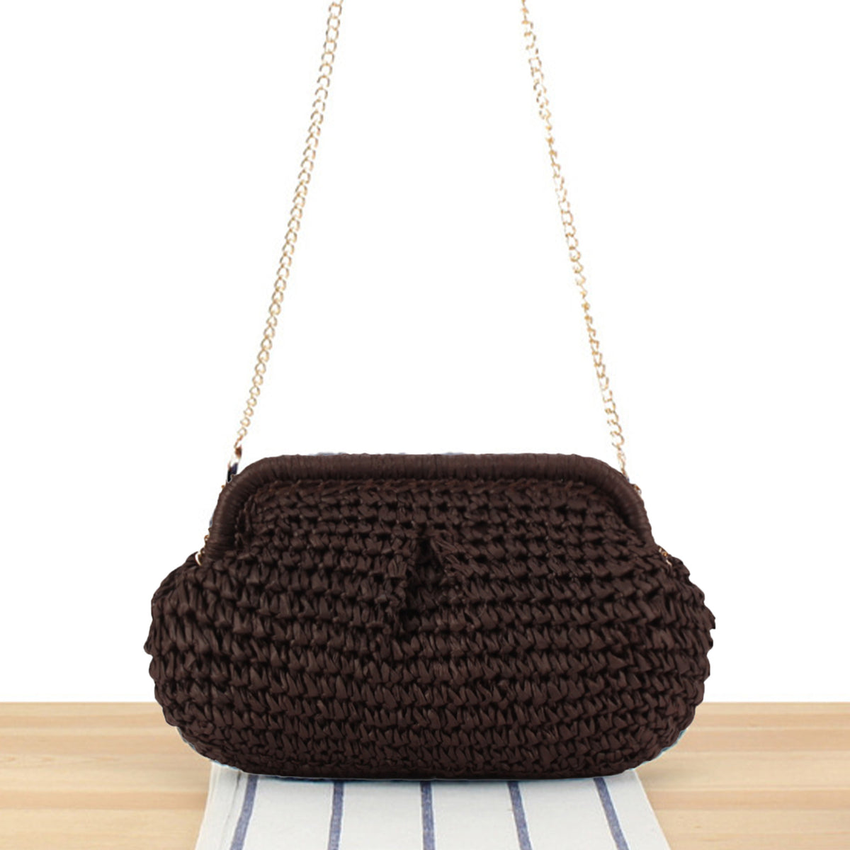 Handtasche Im Eleganten Makramee-Stil Brehn