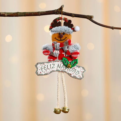 Dekorative Weihnachtsmann-Figur Schüssel