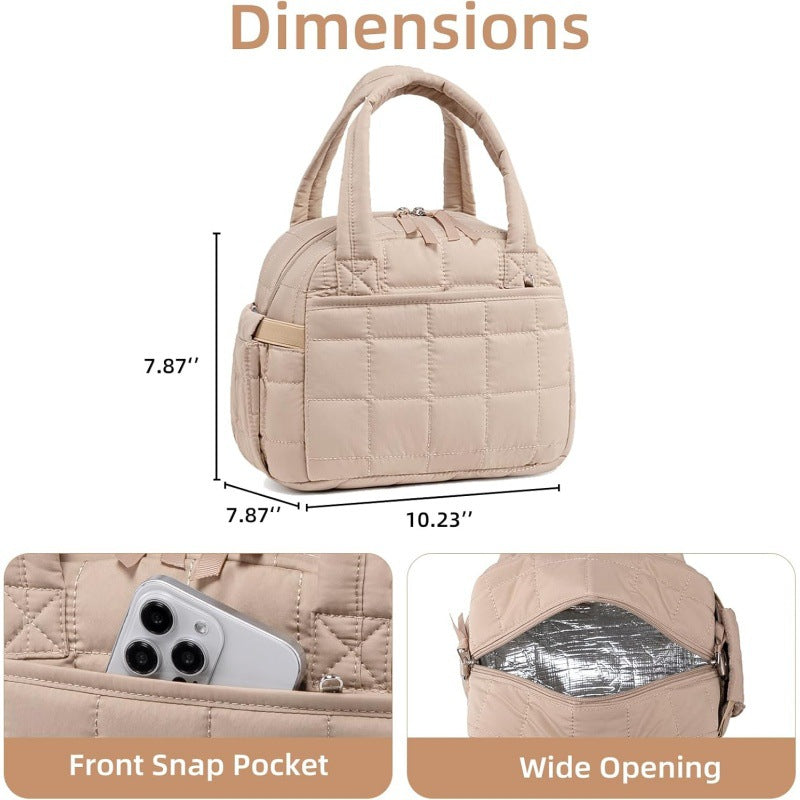 Gepolsterte Tragetasche mit Abnehmbaren Schulterriemen Brehn