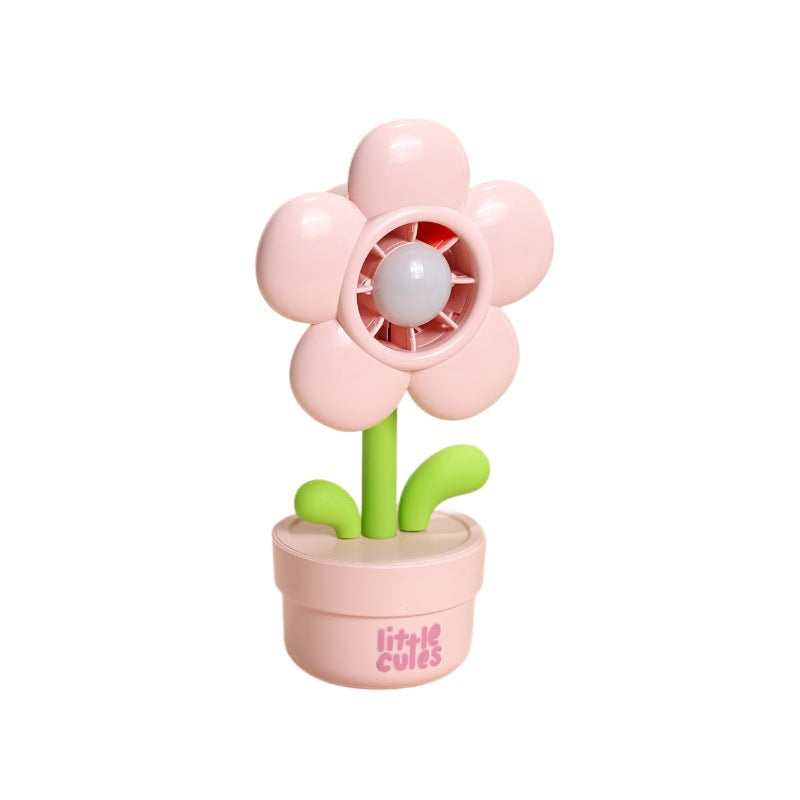 Blumen-Themen Mini Desktop Kühlventilator Brehn