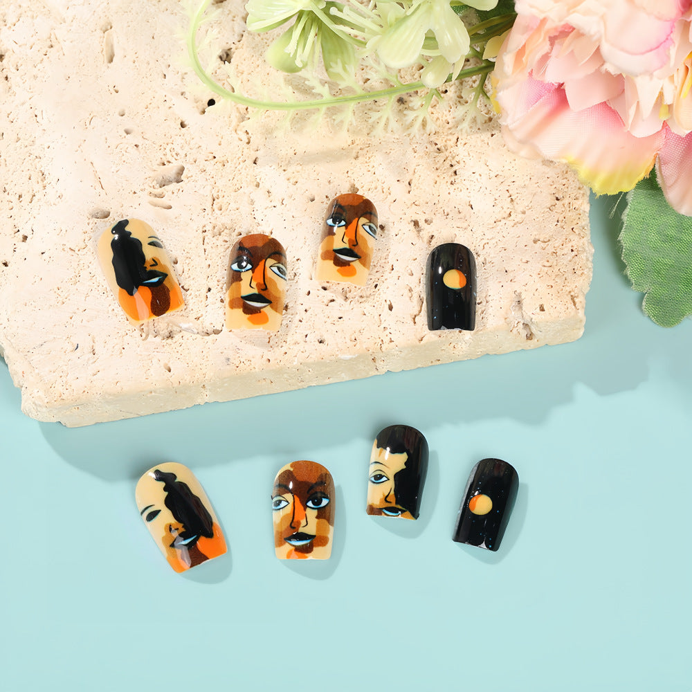 Kunstvolle Nail Art Nägel Brehn