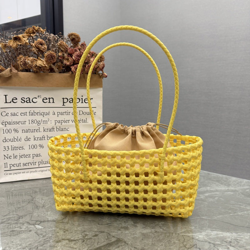 Handgefertigte Basttasche Brehn