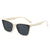 Moderne schicke kantige Sonnenbrille