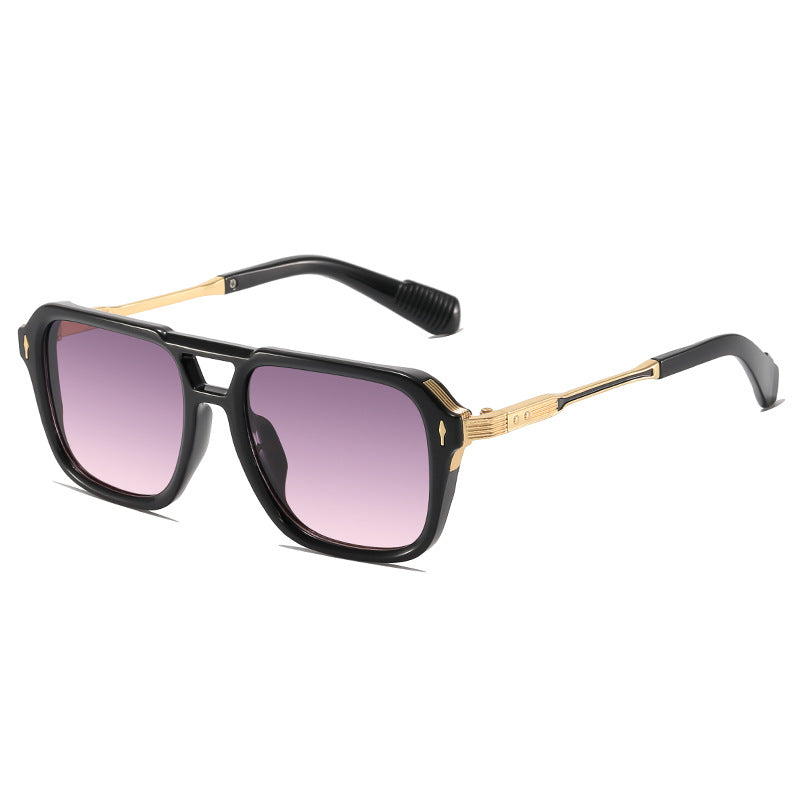Bold Geometrischer Rahmen Sonnenbrille Brehn