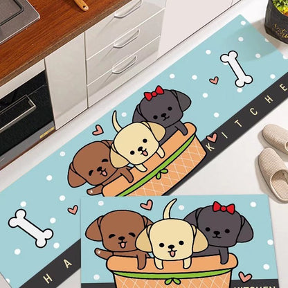 Katzen-Themen Küchenmatte Brehn