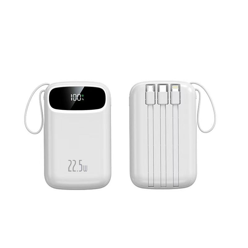 Multifunktionale Powerbank mit Eingebautem Lcd-Display Von Brehn