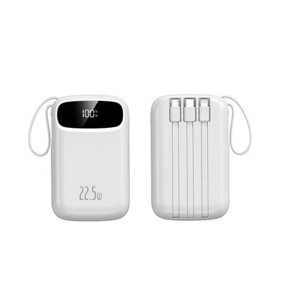 Multifunktionale Powerbank mit Eingebautem Lcd-Display Von Brehn
