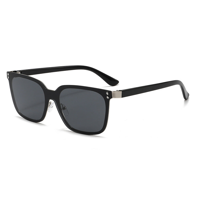 Herren Luxus Oversized Quadratische Sonnenbrille Brehn