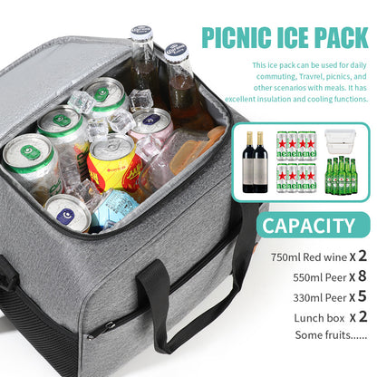 Damen isolierte Lunchbox mit praktischen Seitenfächern Brehn