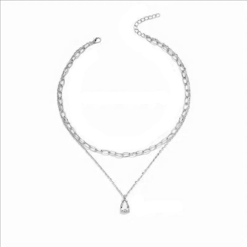 Gestapeltes Gliederketten-Halsband Brehn