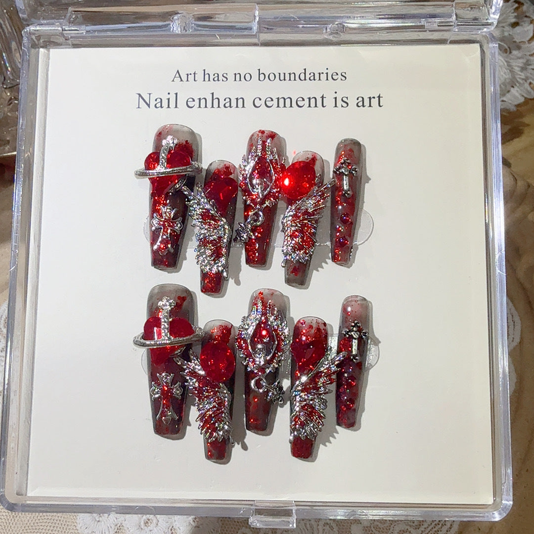 Dekorative Nagelkunst