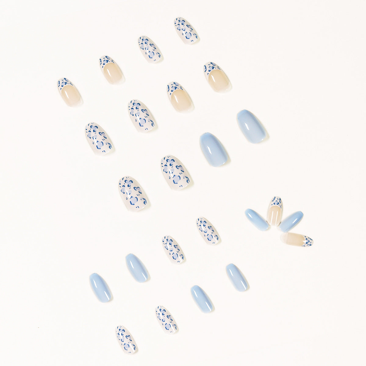 Kunstvolle Nagelkunst im modernen Leoparden-Design Brehn