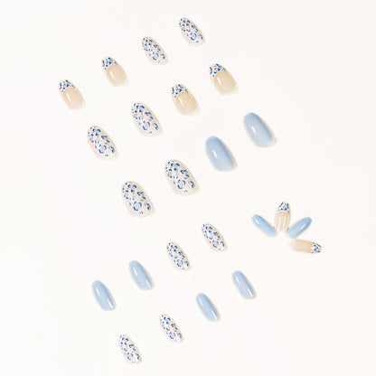 Kunstvolle Nagelkunst im modernen Leoparden-Design Brehn