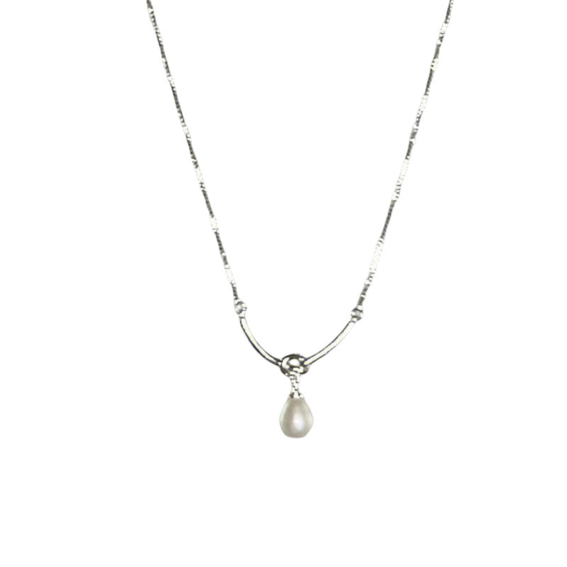 Elegante Perlen-Drop-Halskette Brehn
