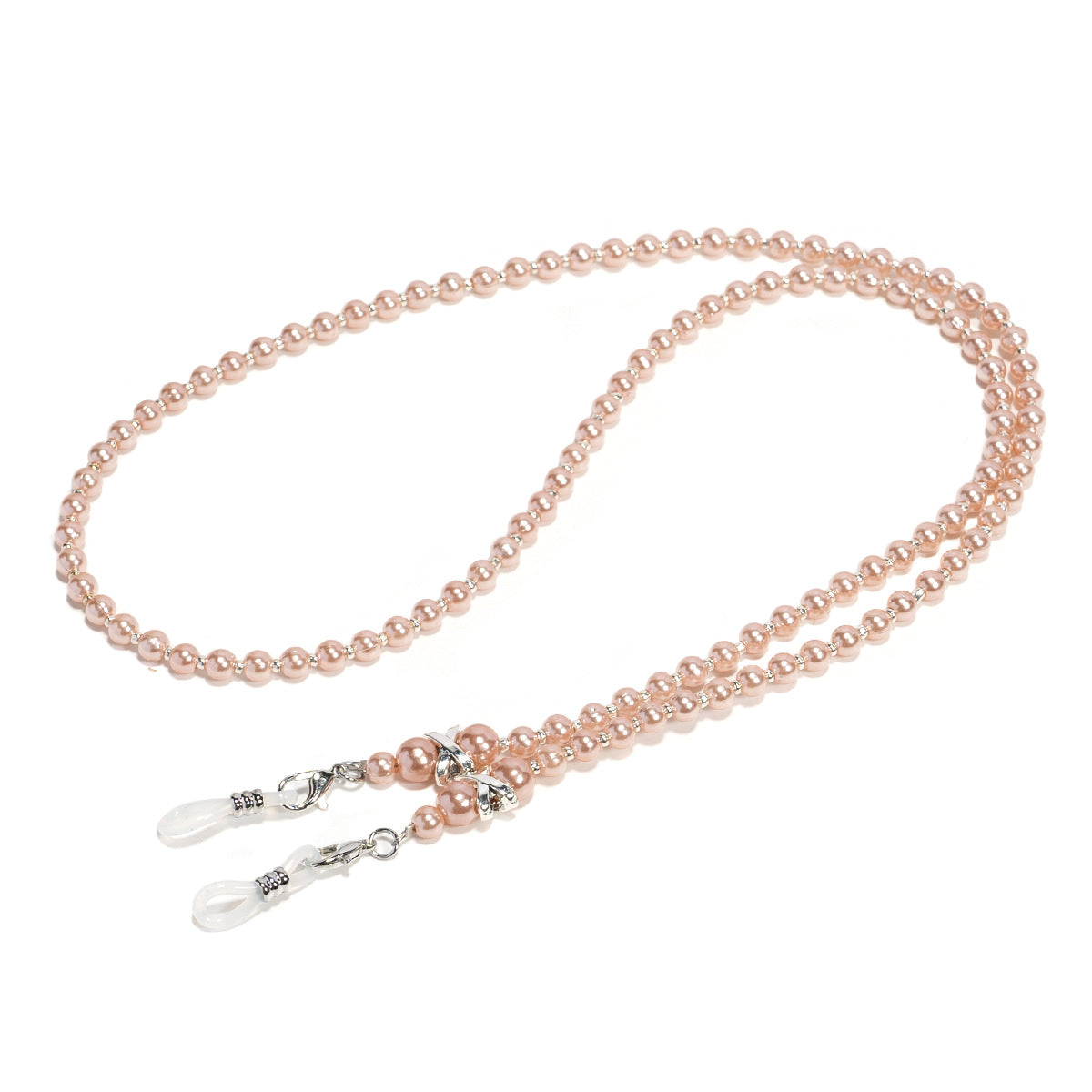 Elegante Perlenbesetzte Brillekette Brehn