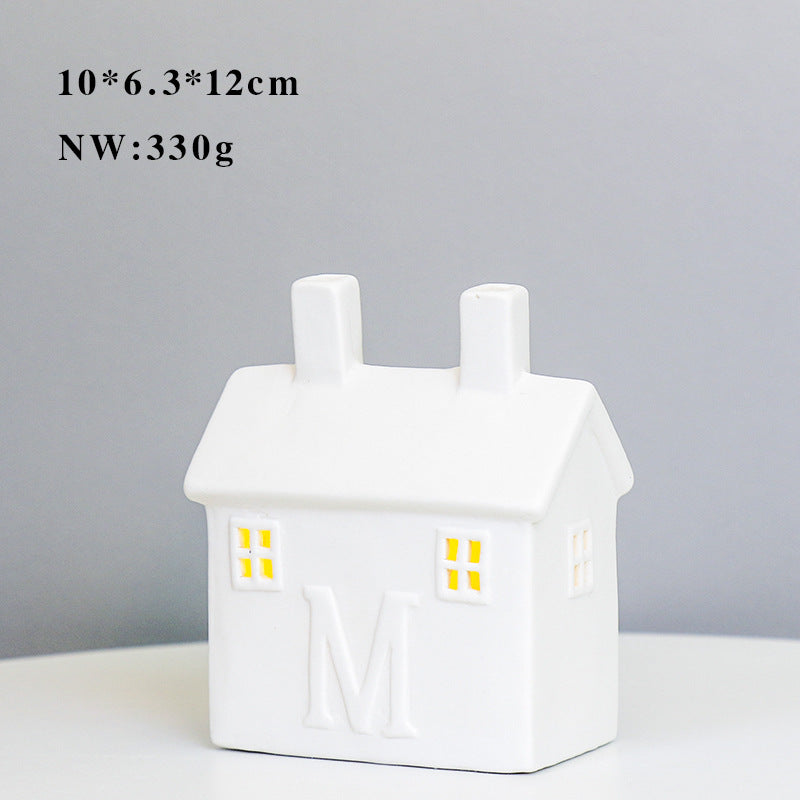 Dekorativer Hausförmiger Aroma Diffuser Brehn