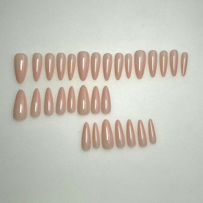 Glänzende Gel-Nagelverlängerungen Brehn