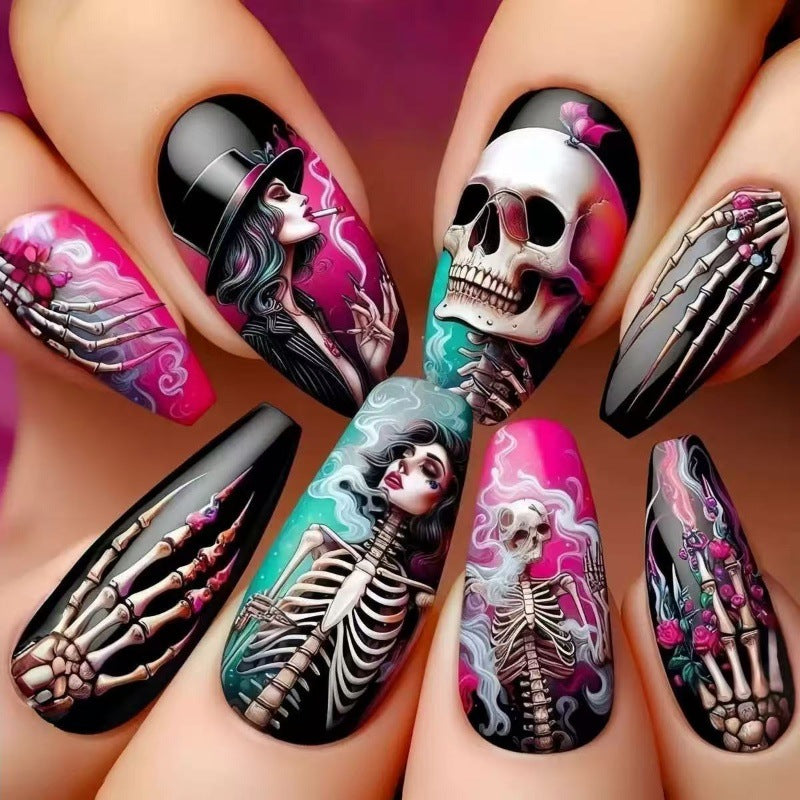 Kreative Halloween Kunstnägel Brehn