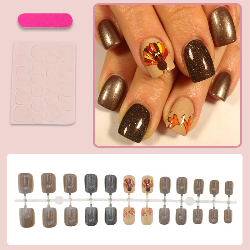 Kunstnagelset mit kreativen Oktoberfest Motiven Brehn