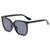 Damen moderne und stilvolle Sonnenbrille mit quadratischem Rahmen Brehn
