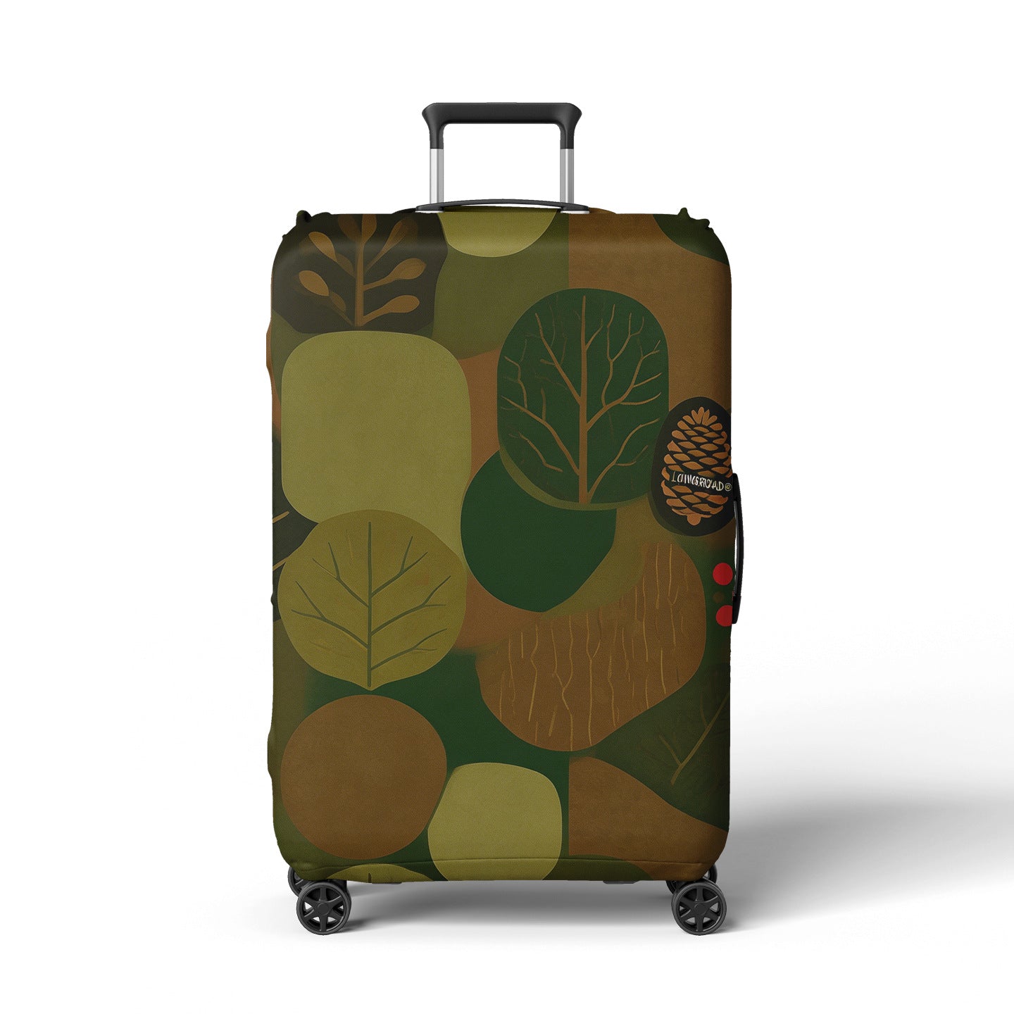 Damen Kofferhülle mit modernem grafischen Design Brehn