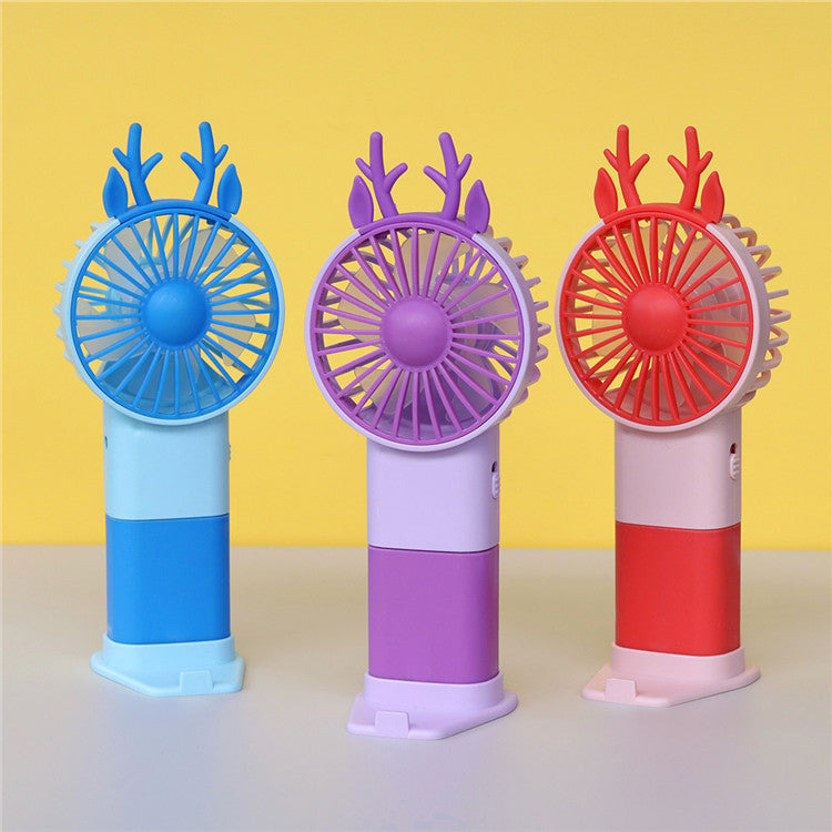 Unisex Tragbarer Handventilator im verspielten Katzerdesign Brehn
