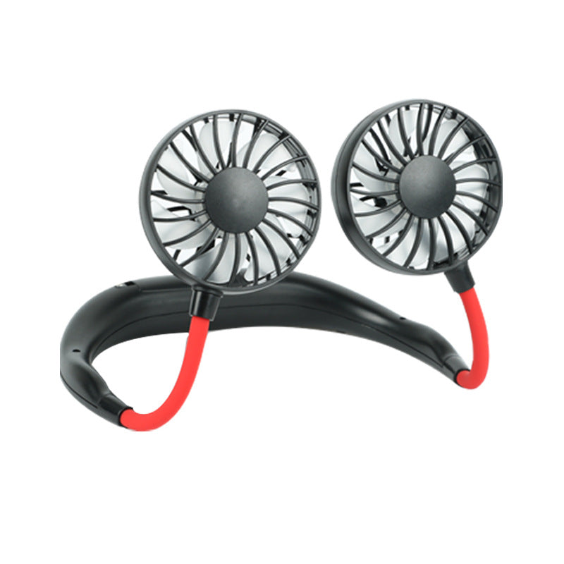 Unisex Dual-Blade Tragbarer Halsventilator Brehn