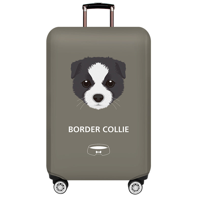 Unisex Hartschalenreisekoffer mit einzigartigem Pomeranian-Motiv Brehn