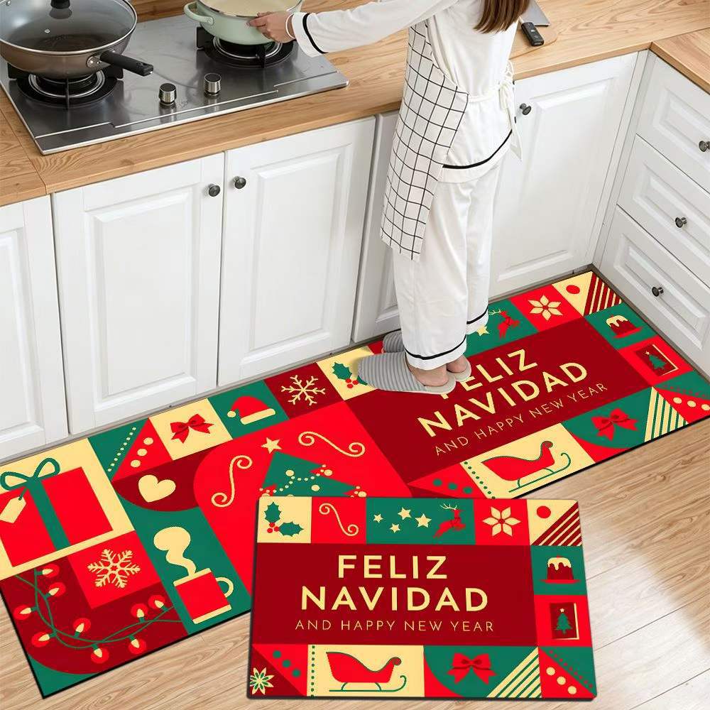 Festliche Weihnachts Küchenmatte Brehn