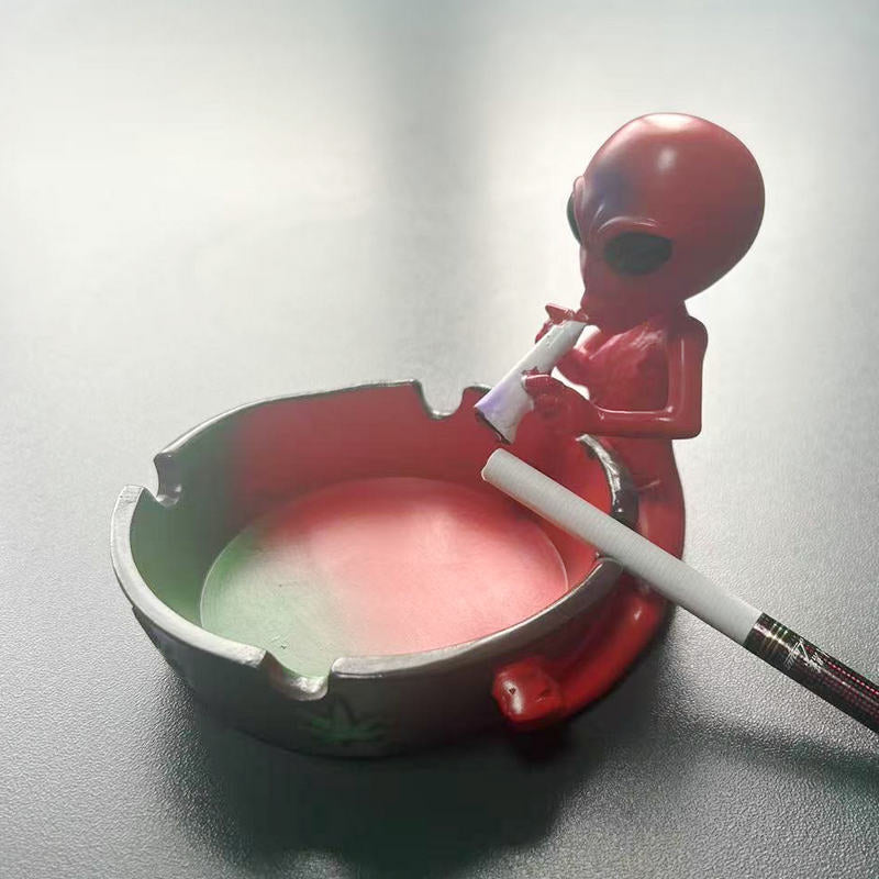 Abstrakte Aschenbecher Figur Brehn