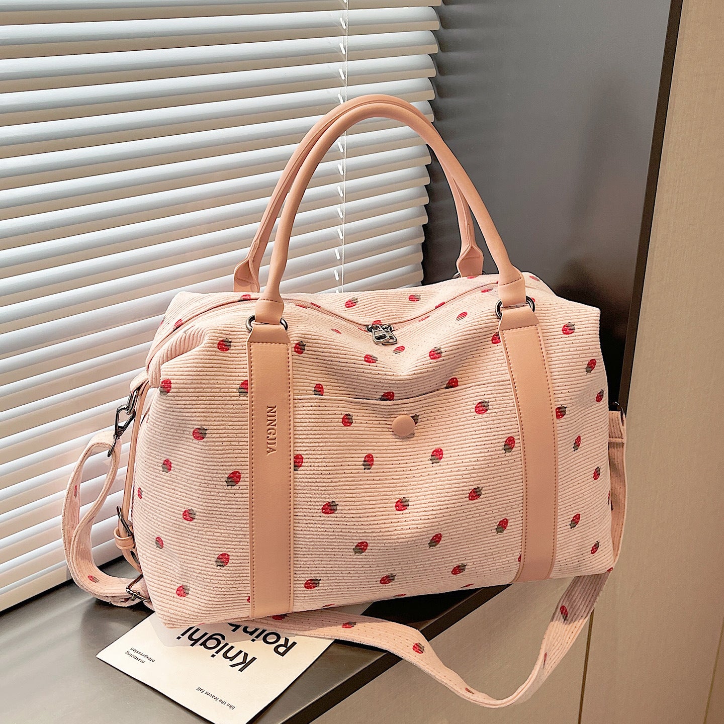 Stylische gesteppte Wochenend-Duffle-Bag Brehn